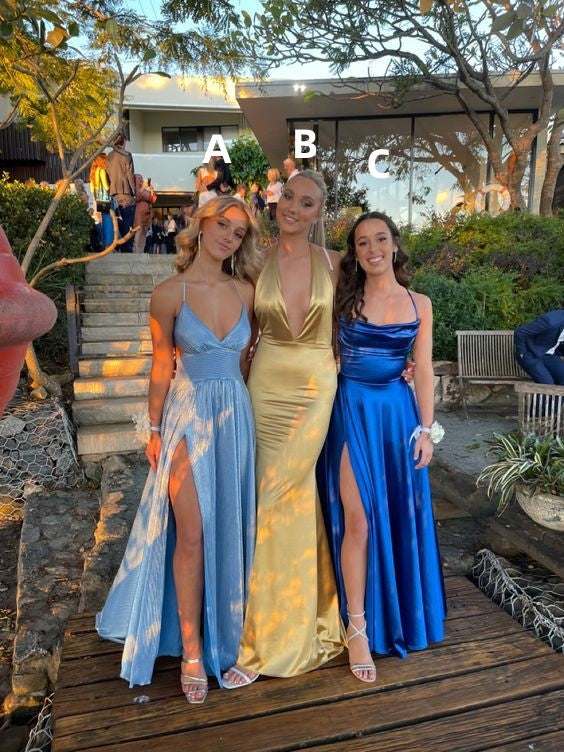 PM558,Custom Made Satin Prom Party Dresses – prommirror