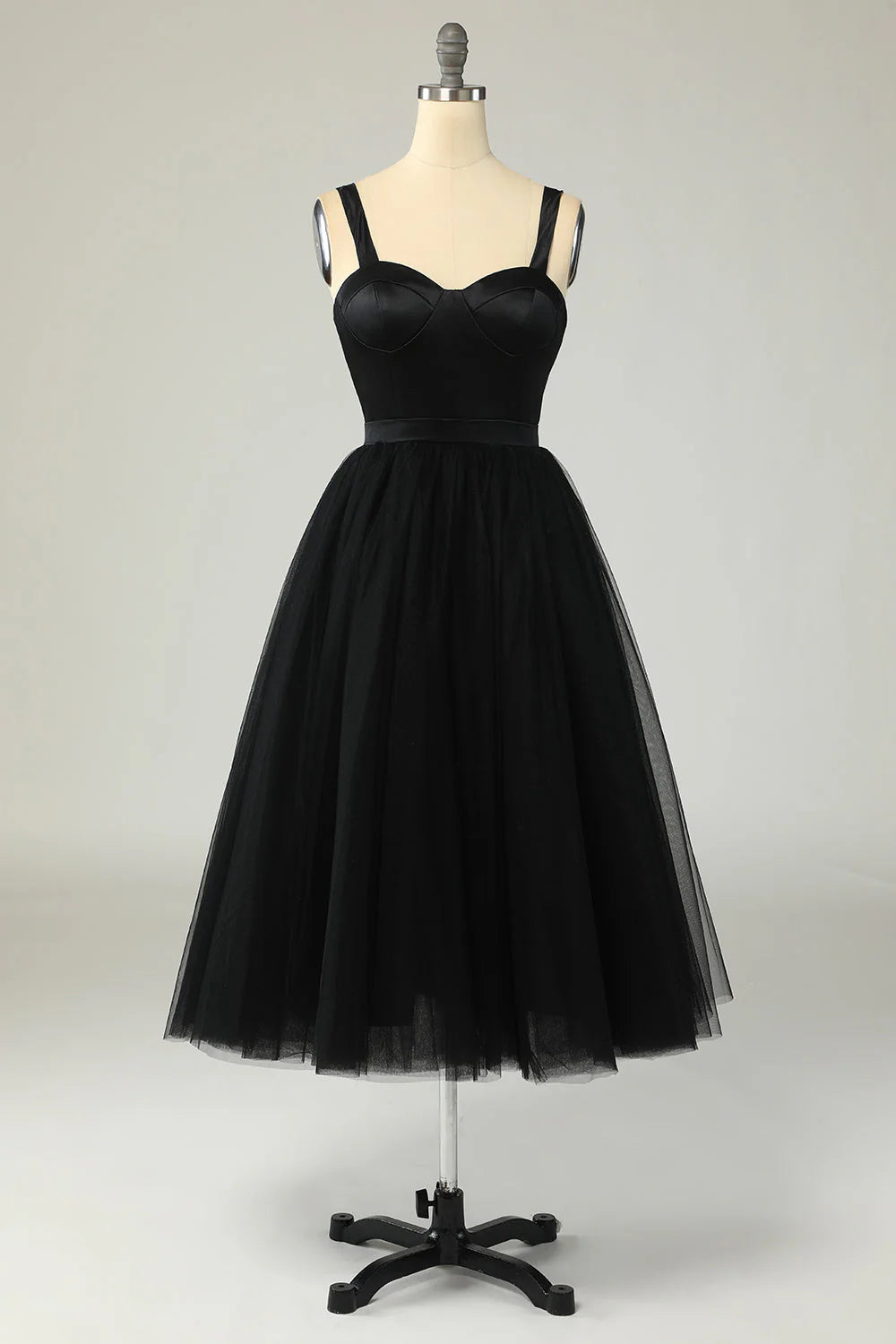 Sky Blue Tulle Cocktail Dress Tulle Homecoming Dresses