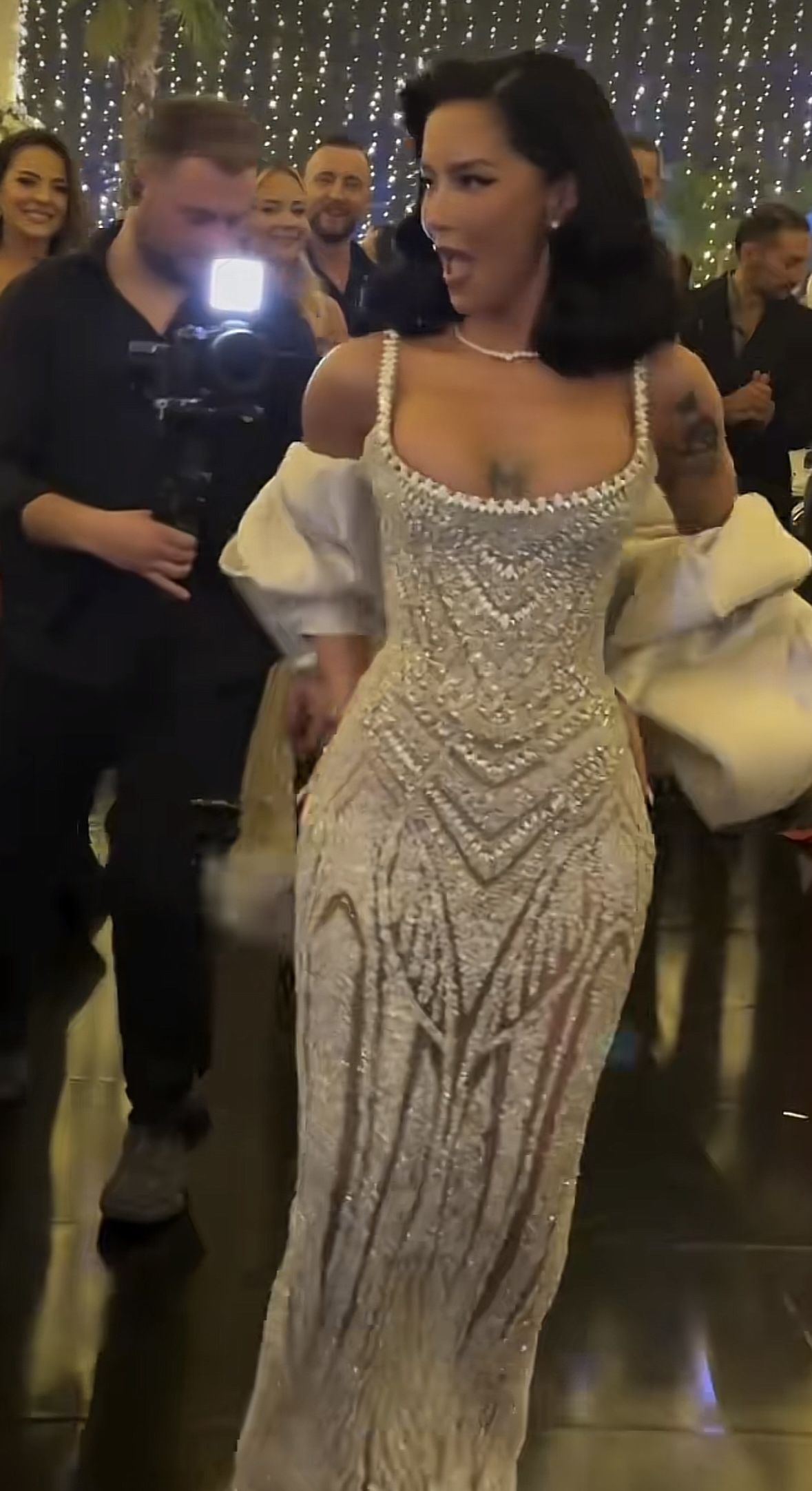 Sexy Mermaid Straps Champagne Sequin Long Prom Dresses Inspiration Prom Dress Senior Graduation Dress