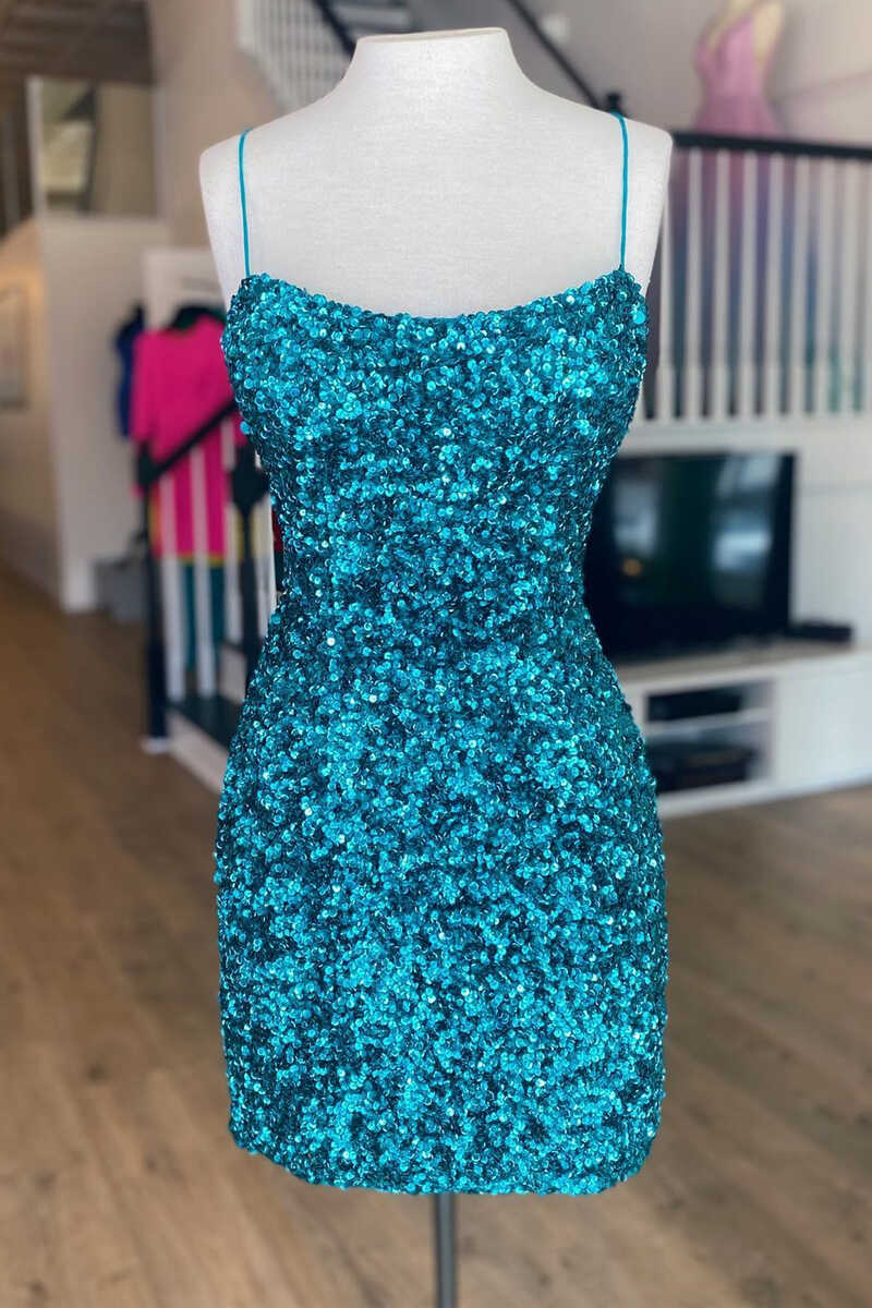 PM247,Spaghetti Straps Bodycon Mini Dress,Short Sequin Graduation Dres prommirror PM247,Spaghetti Straps Bodycon Mini Dress,Short Sequin Graduation Dres prommirror
