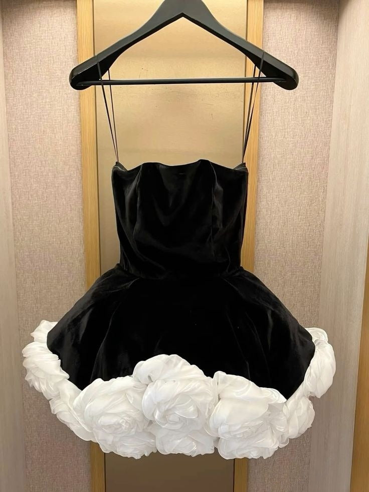 Velvet Short Prom Dress Homecoming Dress Short Party Dress