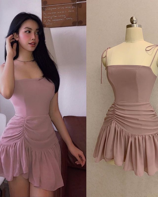 Simple Chiffon Homecoming Dress Birthday Outfit Short Evening Dress Cocktail Dresses Short Party Dress