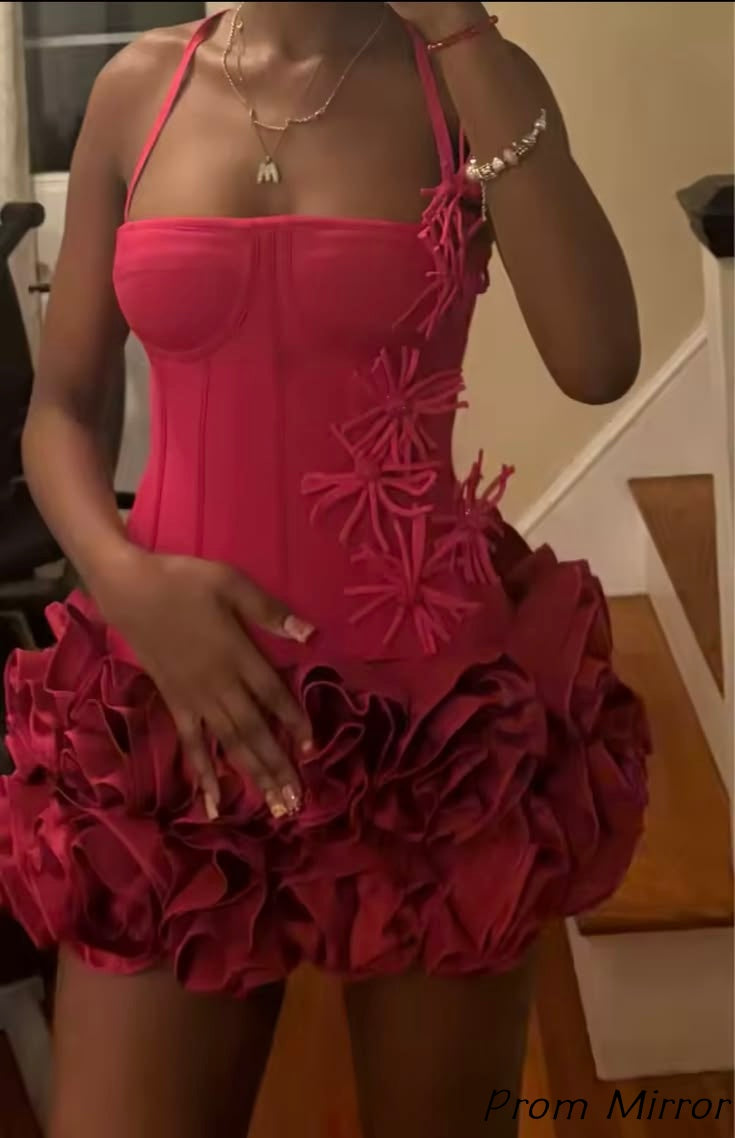 Red Birthday Dresses Hoco 26' Bodycon Homecoming Dresses