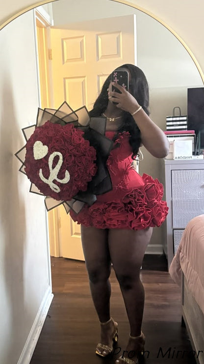 Red Birthday Dresses Hoco 26' Bodycon Homecoming Dresses