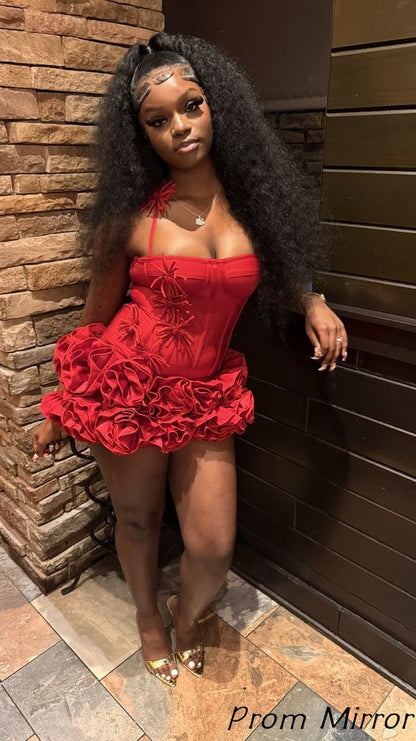 Red Birthday Dresses Hoco 26' Bodycon Homecoming Dresses