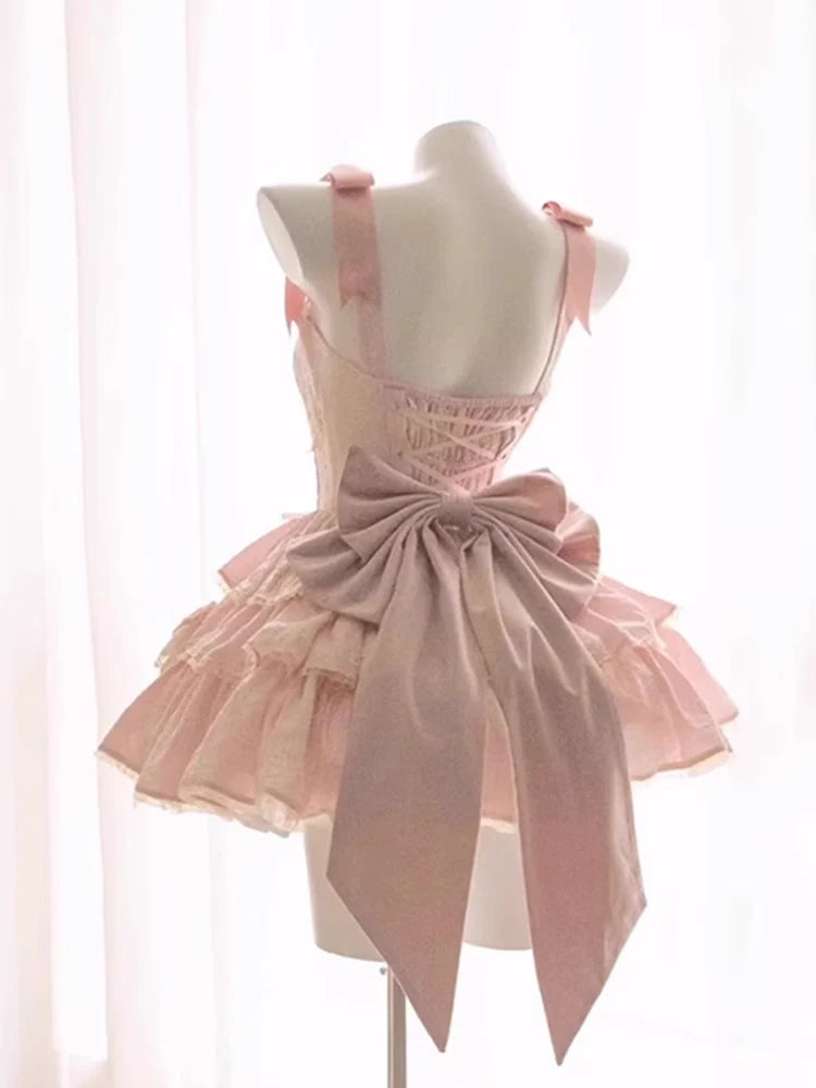 Ball Gown Straps Sleeveless Homecoming Dress Short Pink Birthday Dresses Birthday Outfits