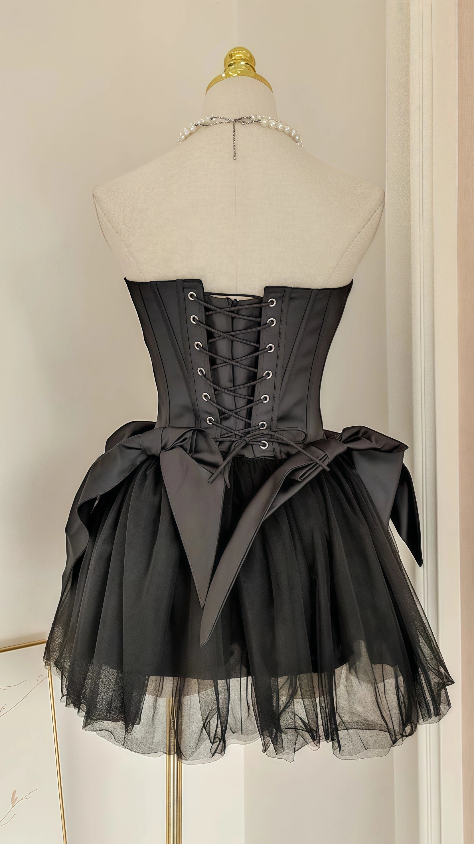Black Strapless Homecoming Dresses, Mini Party Dress – prommirror