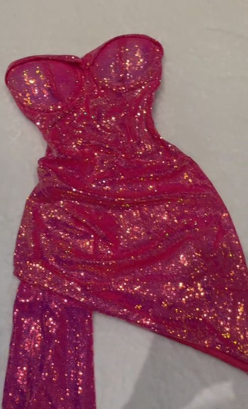 Sparkly Mermaid Sweetheart Sequin Short Homecoming Dress 22th Birthday Outfits