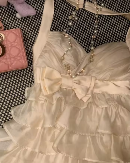 Cute A Line Halter Layer Chiffon Lace Short Homecoming Dress 17th Birthday Outfits