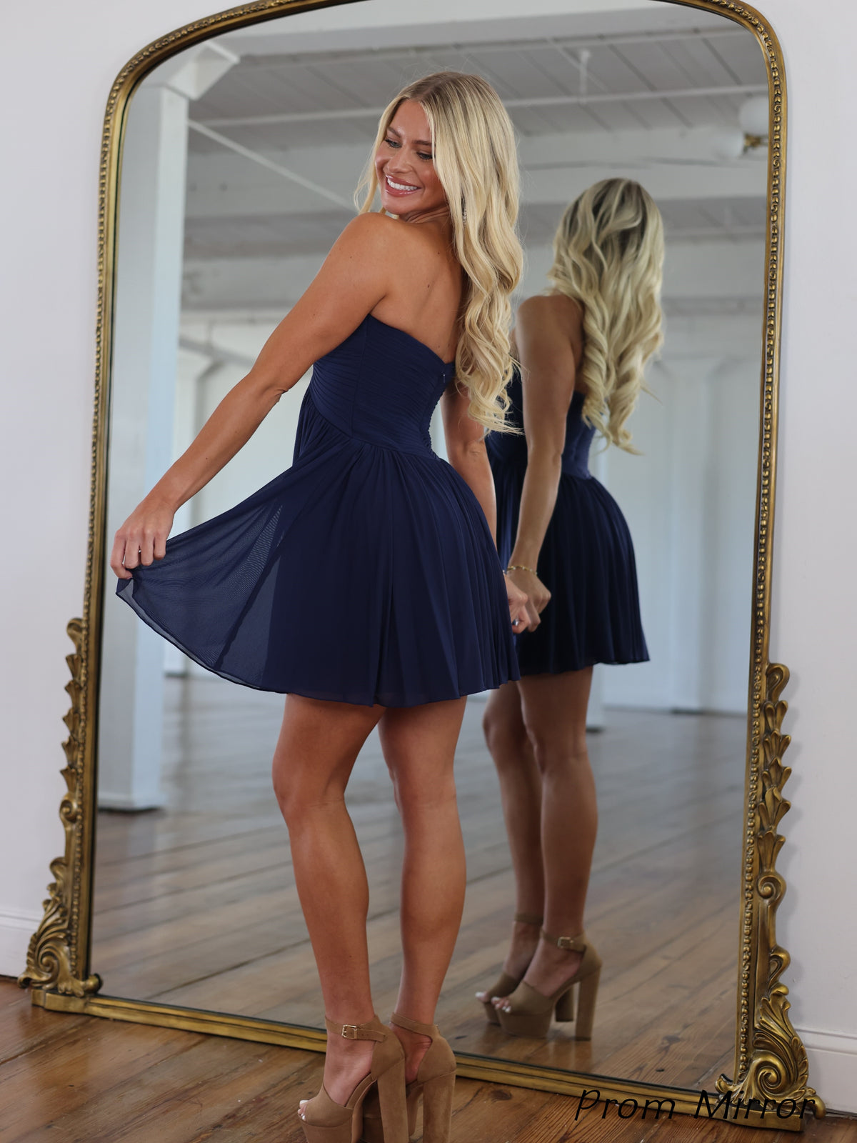 Cute Homecoming Dresses Sweetheart Chiffon Short Party Dress