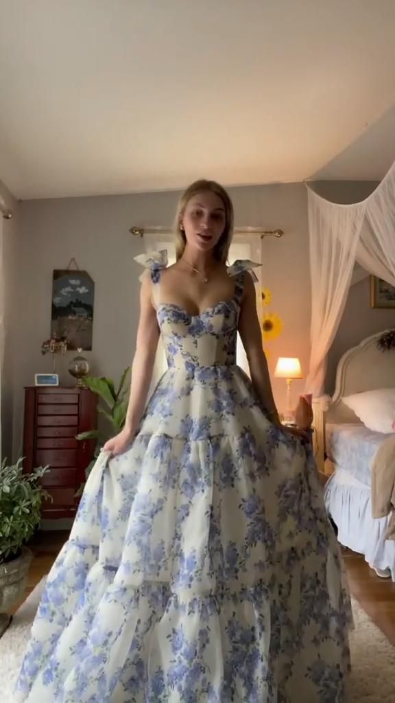 Fairy A-Line Chiffon Prom Dress Senior Prom Dresses prommirror Fairy A-Line Chiffon Prom Dress Senior Prom Dresses prommirror