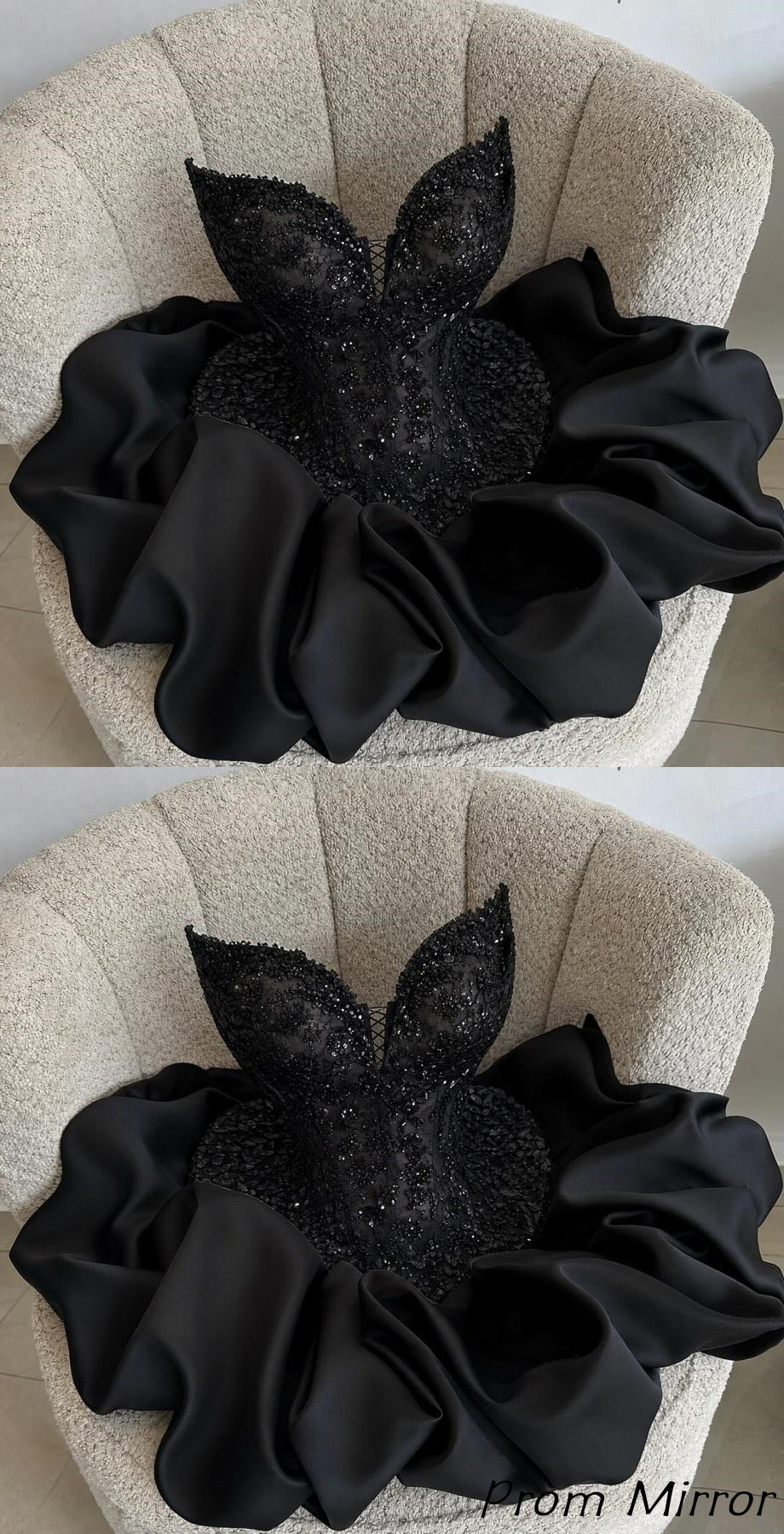 Luxury Black 17th Birthday Party Dresses Mini Homecoming Dress