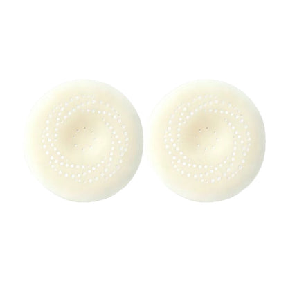 Breathable, invisible silicone nipple covers for women