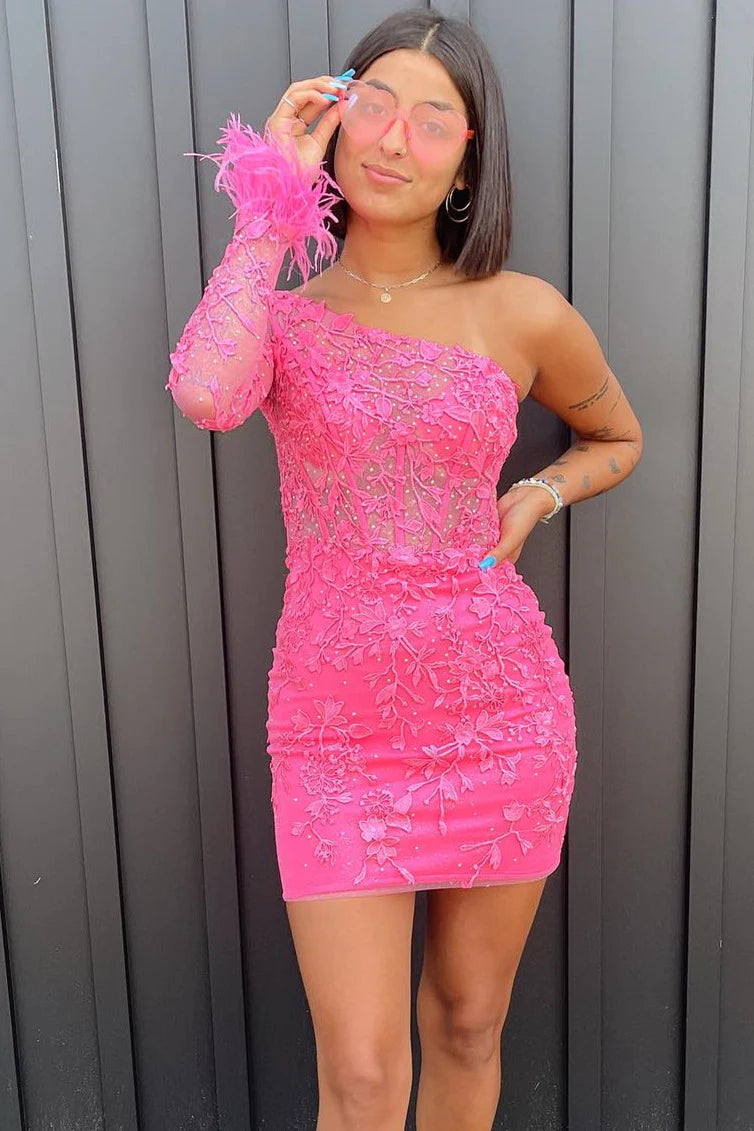 bodycon 2 piece homecoming dresses