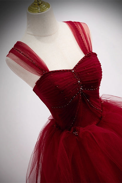 Peach Ball Gown with Off the Shoulder Top