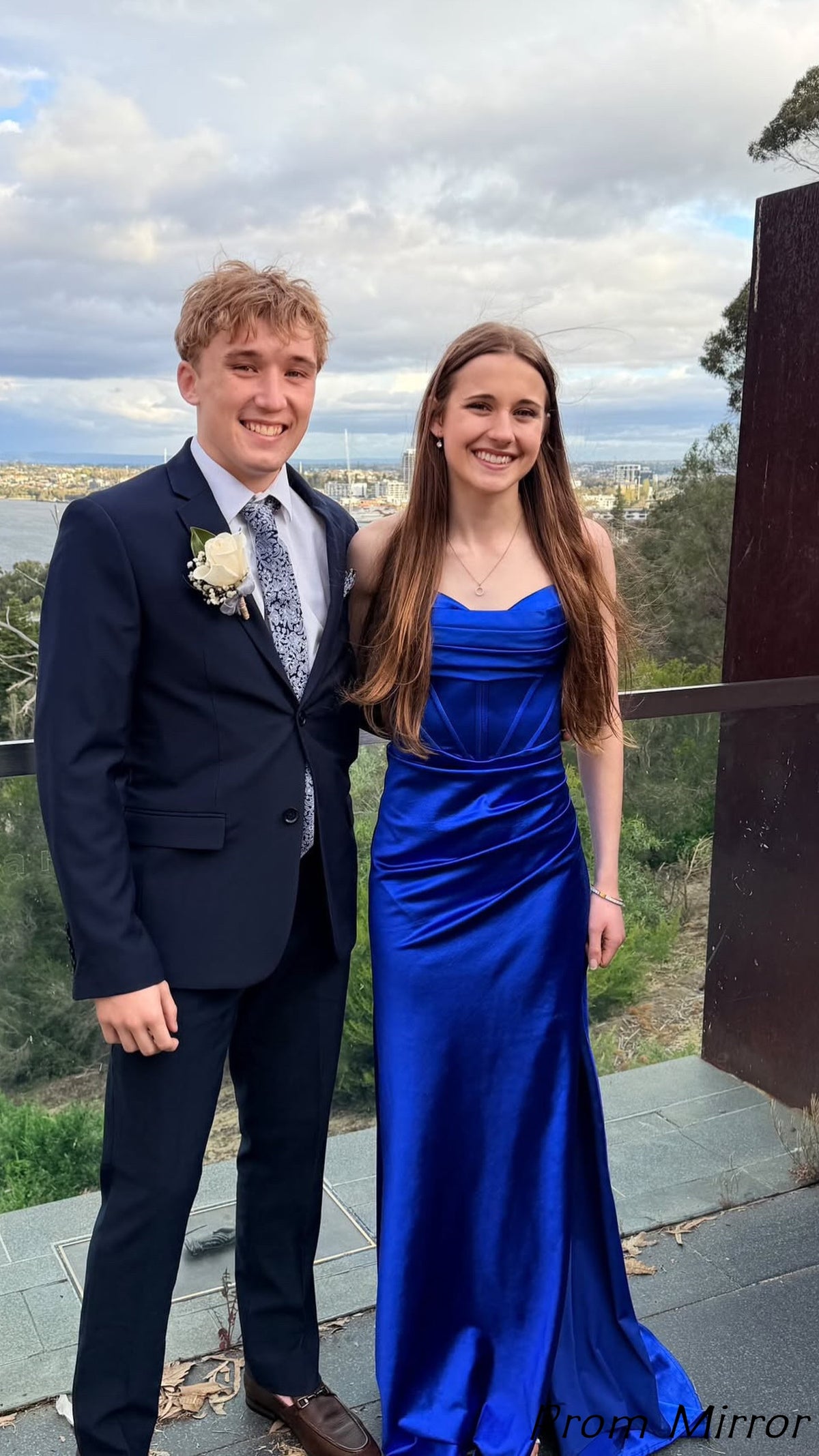 Royal Blue Mermaid Long Prom Dresses, Evening Dress
