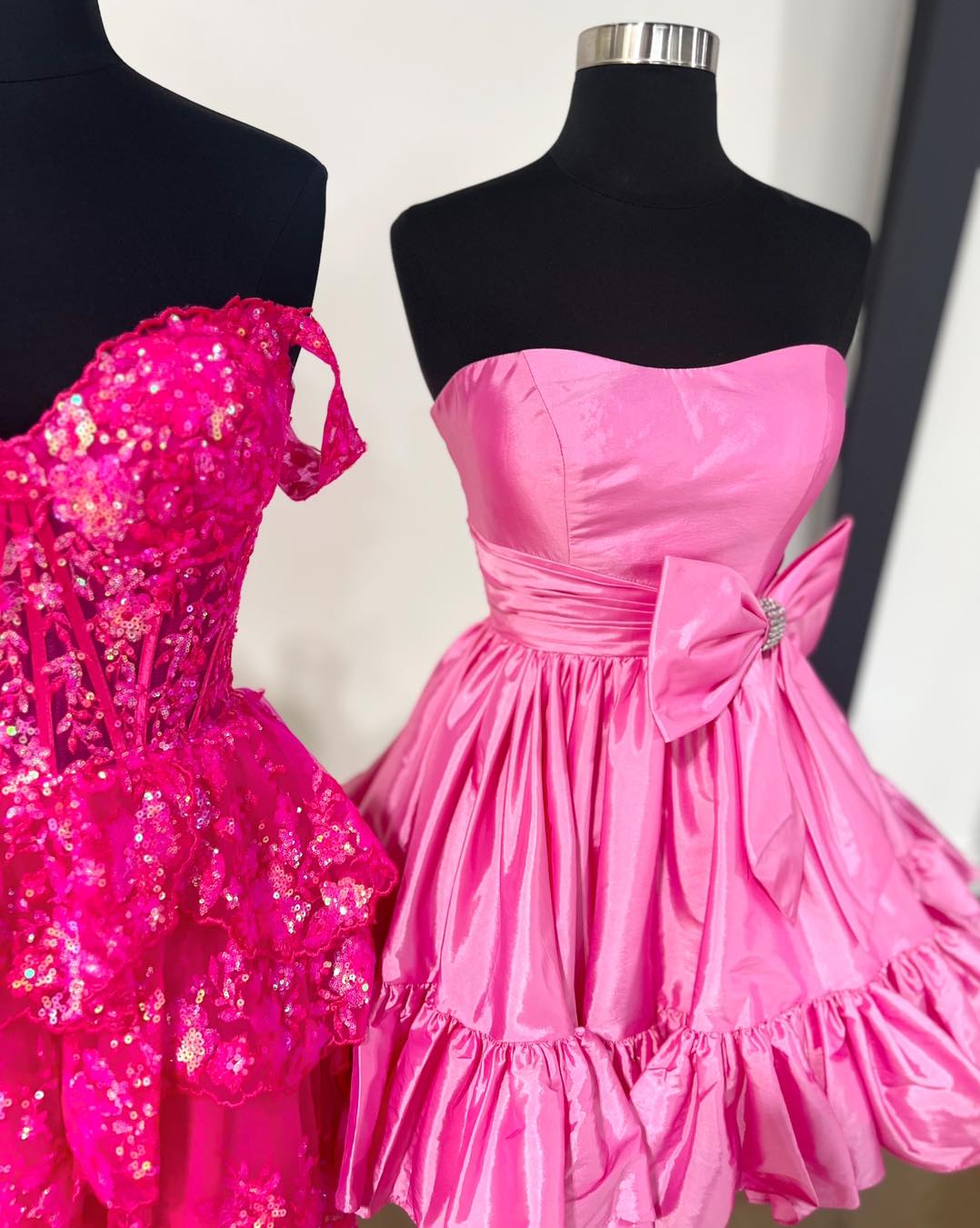 Strapless Pink A-Line Homecoming Dress With Bowknot