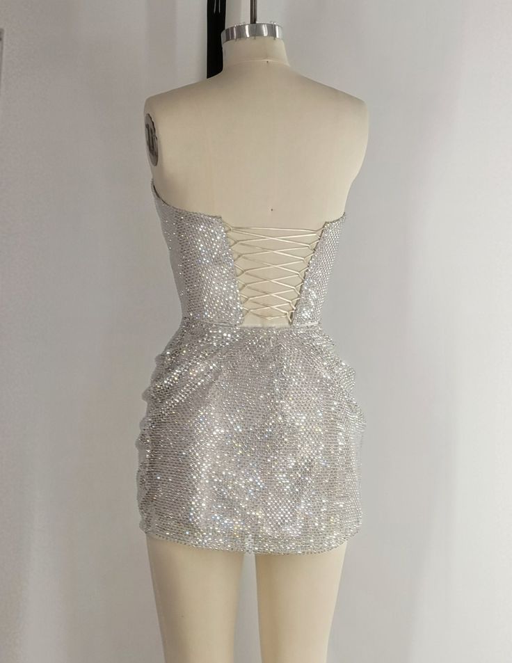 Sweetheart Homecoming Dresses Beaded Sequin Tight Hoco Dress