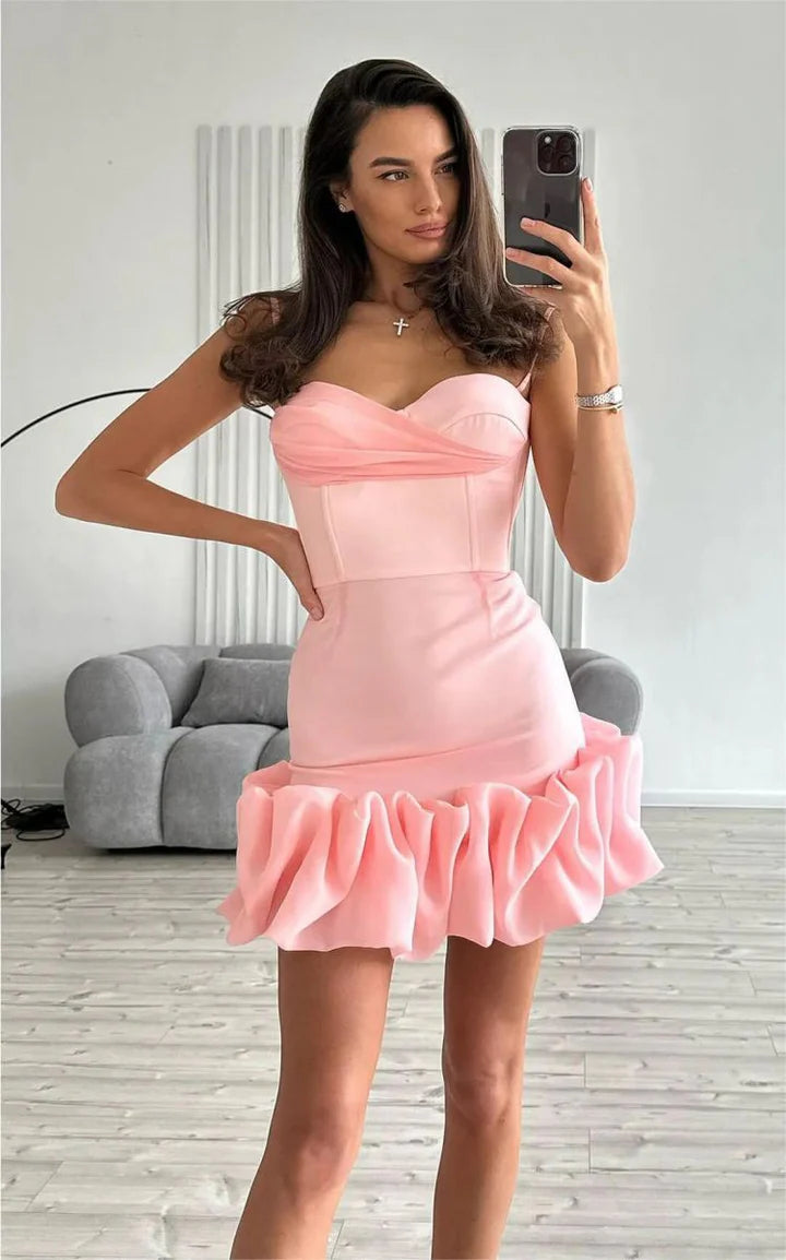 Sweetheart Homecoming Dresses Short Party Dresses A-ling Cocktail Dresses