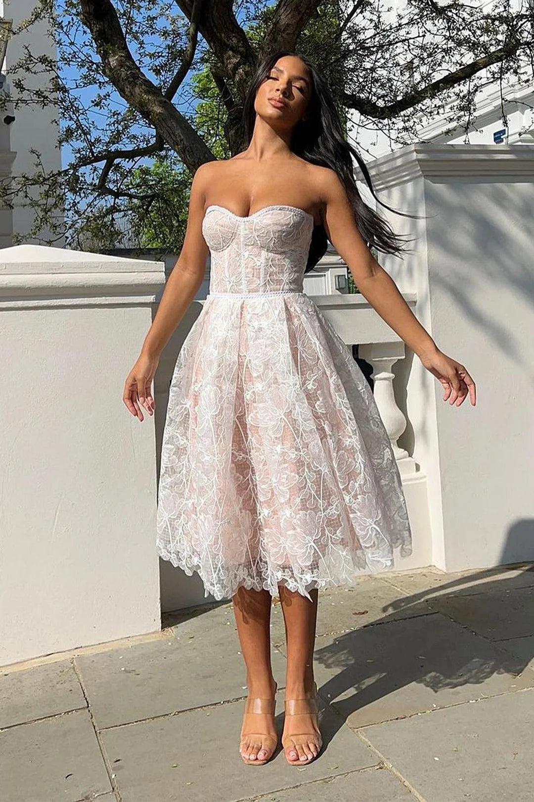 Sweetheart homecoming dresses, strapless cocktail dresses