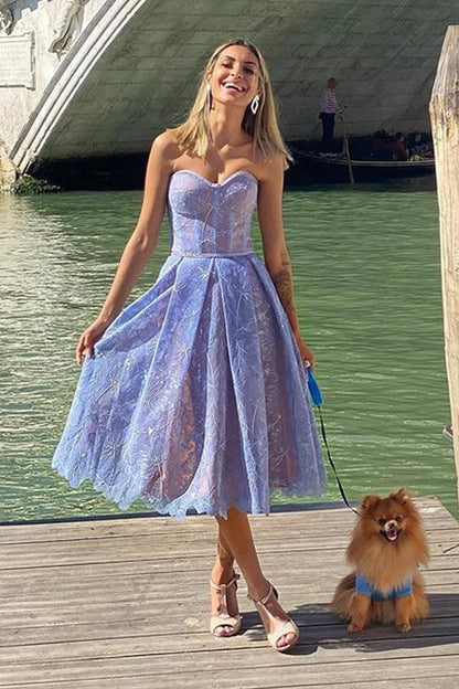 Sweetheart homecoming dresses, strapless cocktail dresses