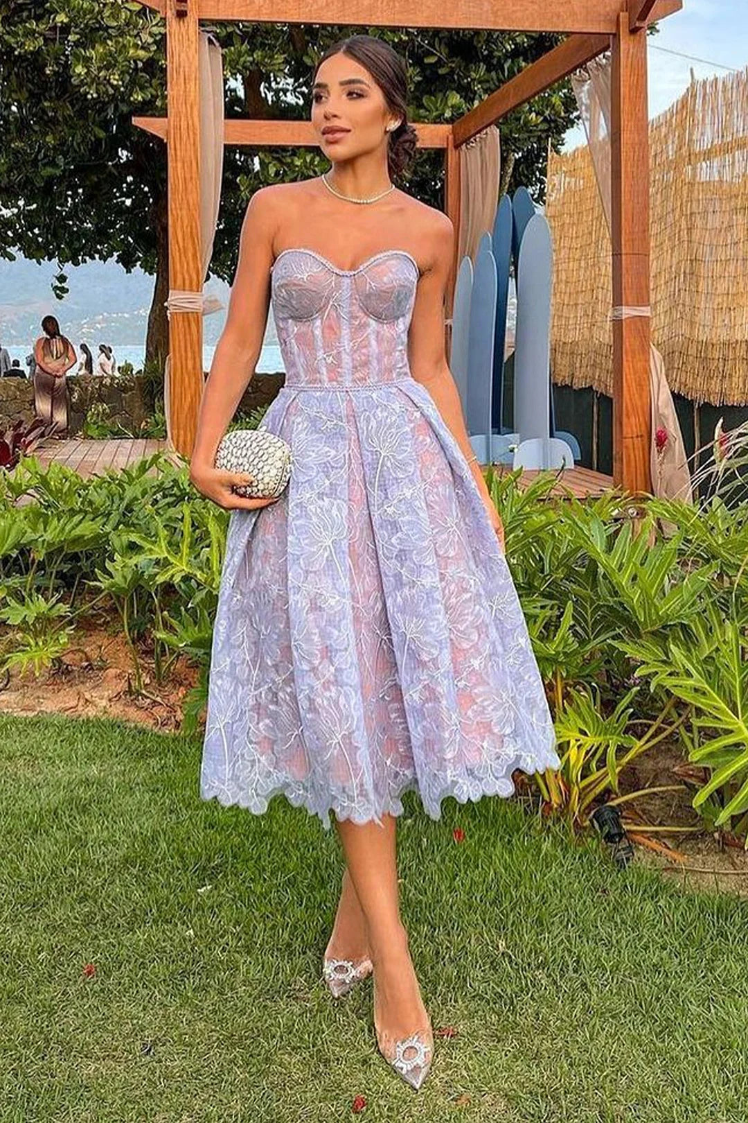 Sweetheart homecoming dresses, strapless cocktail dresses