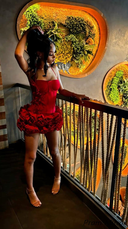 Red Birthday Dresses Hoco 26' Bodycon Homecoming Dresses
