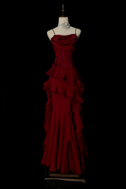 White Retro Fashion Elegant Long/Short Lace Homecoming Dress Prom Dress Evening Gown